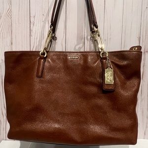 Coach leather handbag